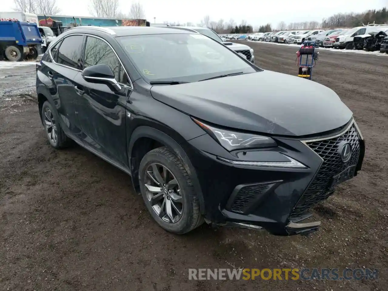 1 Photograph of a damaged car JTJSARDZ8L5003140 LEXUS NX 2020