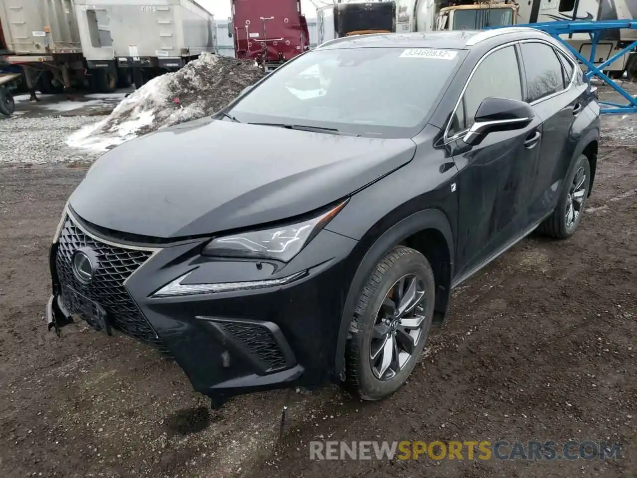 2 Фотография поврежденного автомобиля JTJSARDZ8L5003140 LEXUS NX 2020