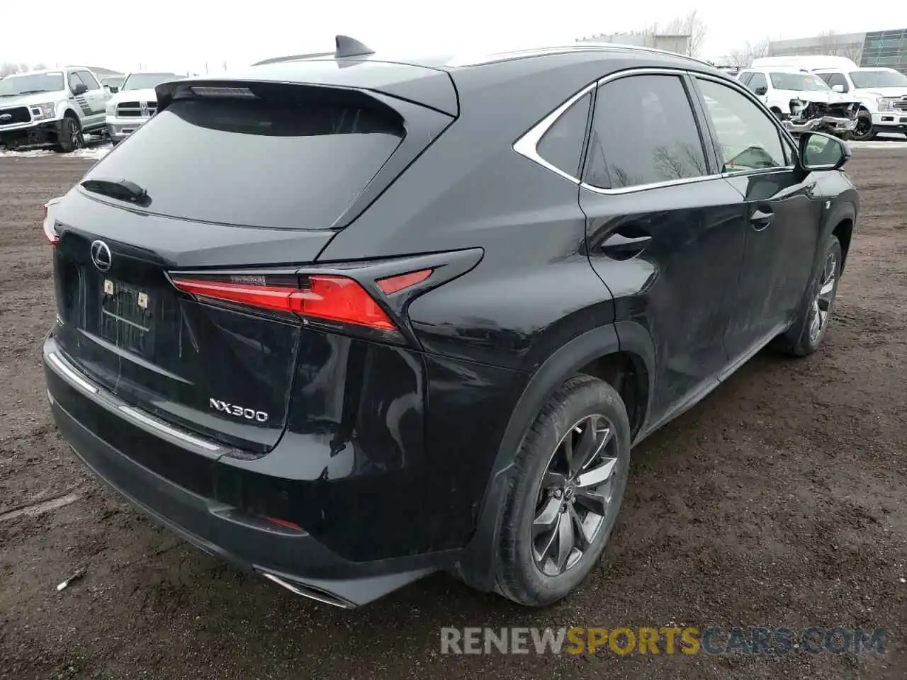 4 Фотография поврежденного автомобиля JTJSARDZ8L5003140 LEXUS NX 2020