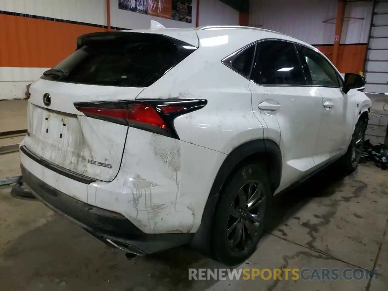 4 Фотография поврежденного автомобиля JTJSARDZ8L5005115 LEXUS NX 2020