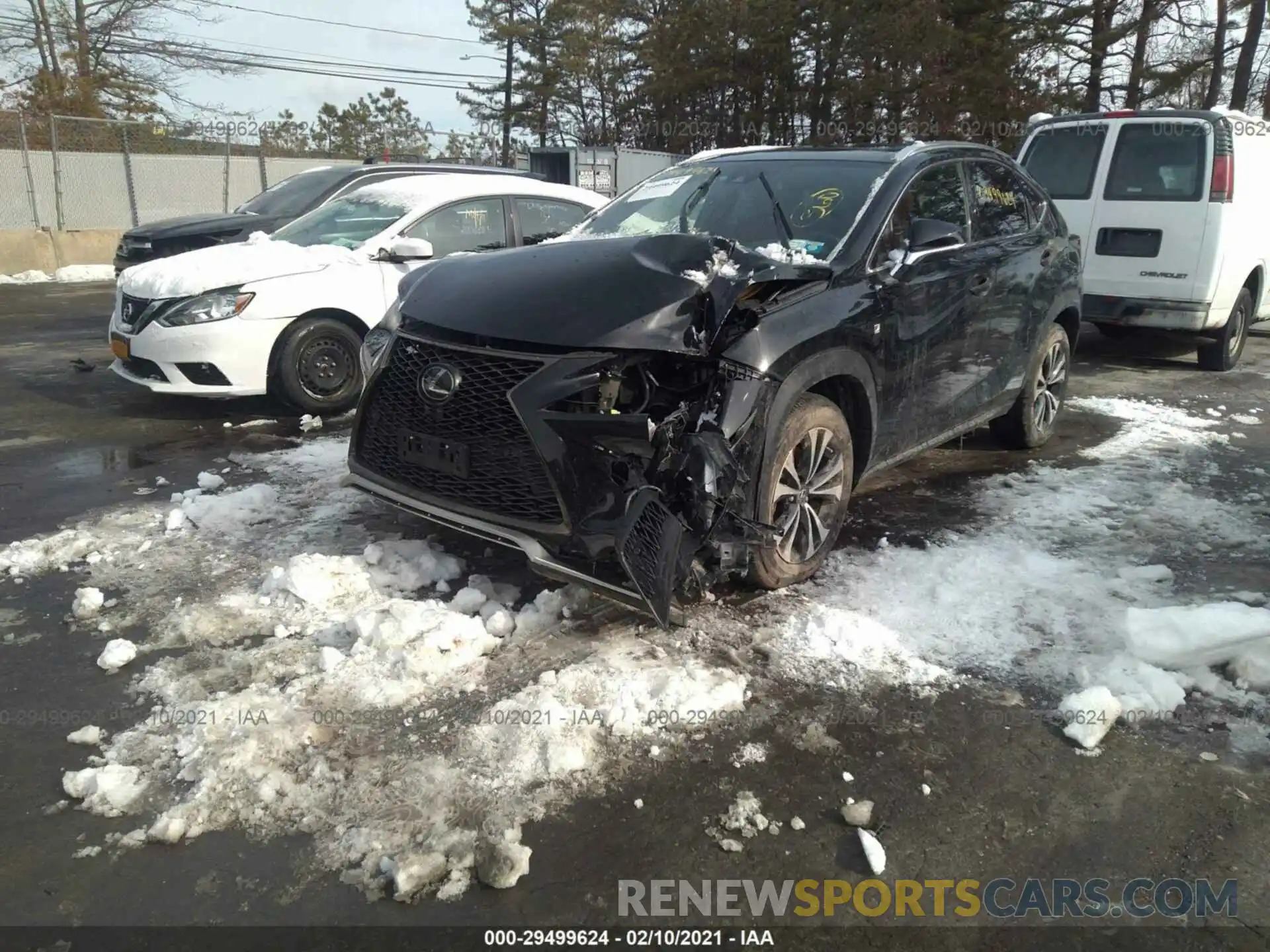 6 Фотография поврежденного автомобиля JTJSARDZ8L5006863 LEXUS NX 2020