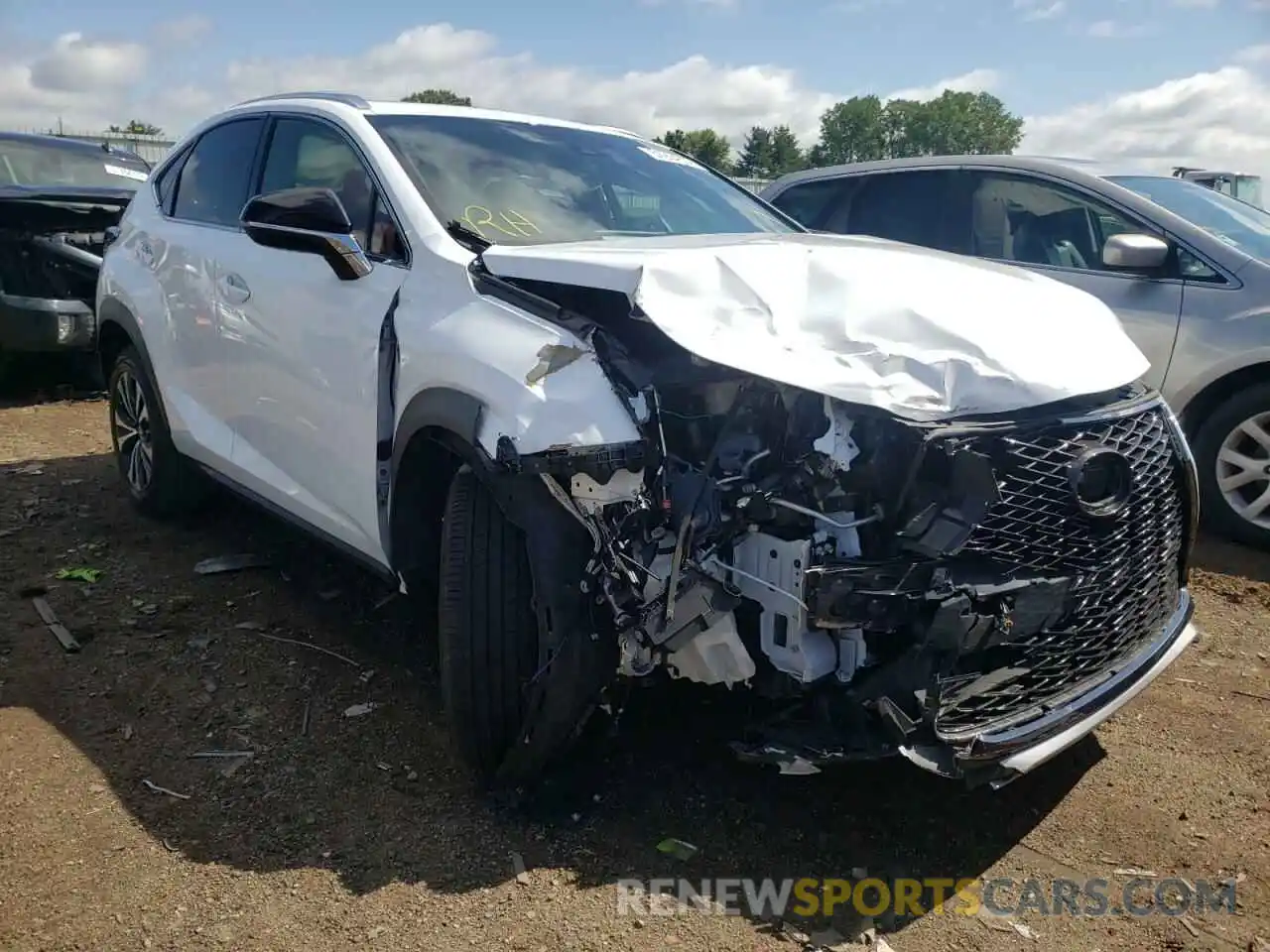 1 Photograph of a damaged car JTJSARDZ9L2218902 LEXUS NX 2020