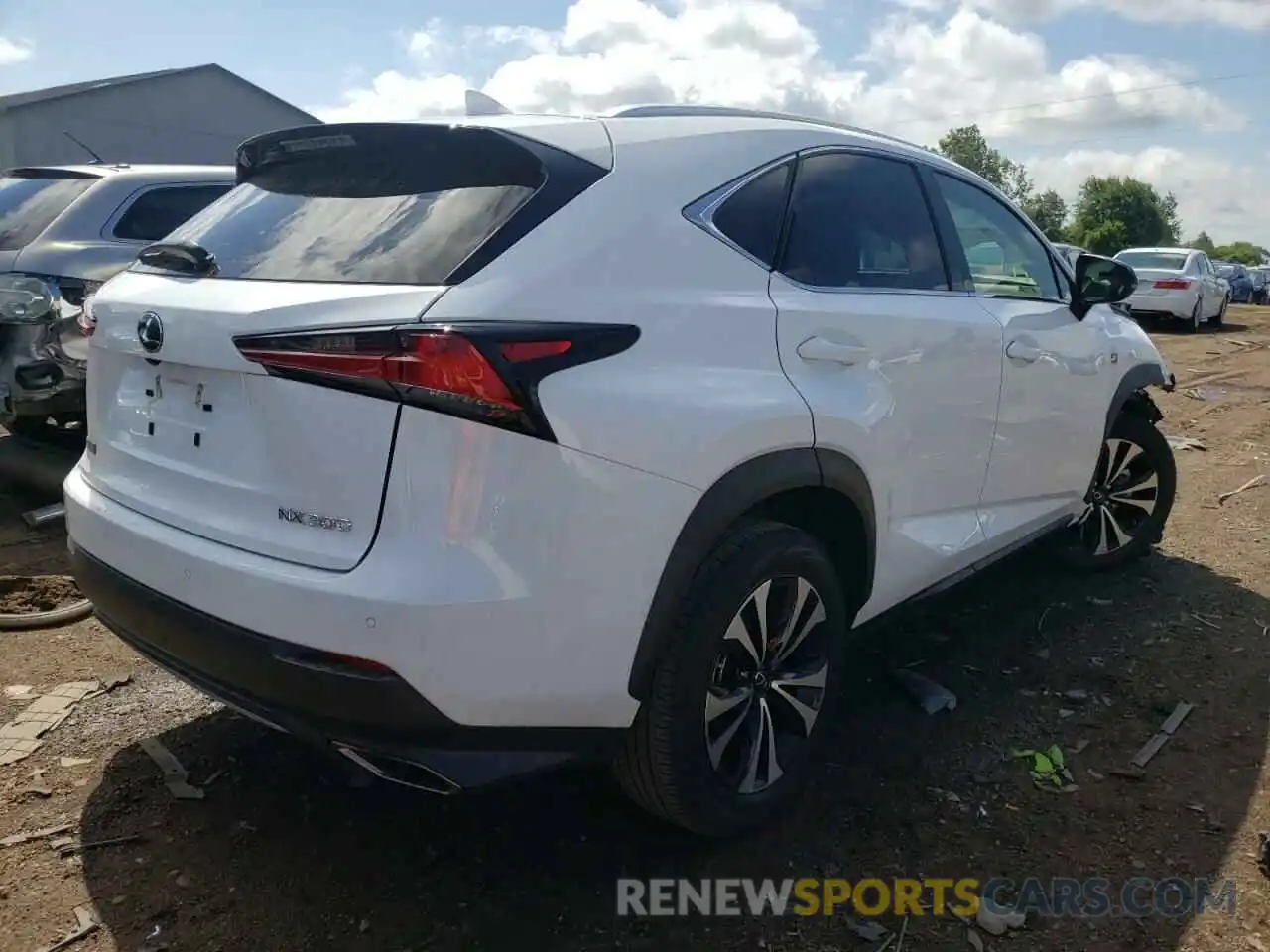 4 Photograph of a damaged car JTJSARDZ9L2218902 LEXUS NX 2020