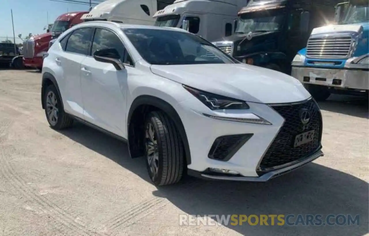 1 Photograph of a damaged car JTJSARDZ9L5001591 LEXUS NX 2020