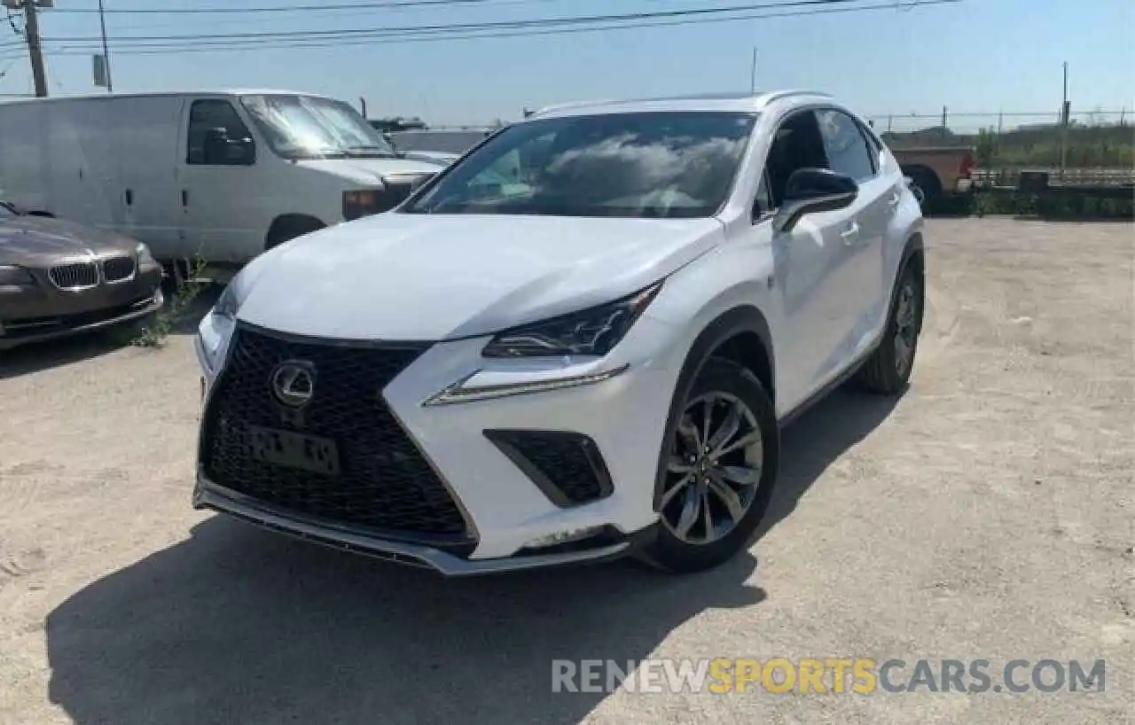 2 Фотография поврежденного автомобиля JTJSARDZ9L5001591 LEXUS NX 2020