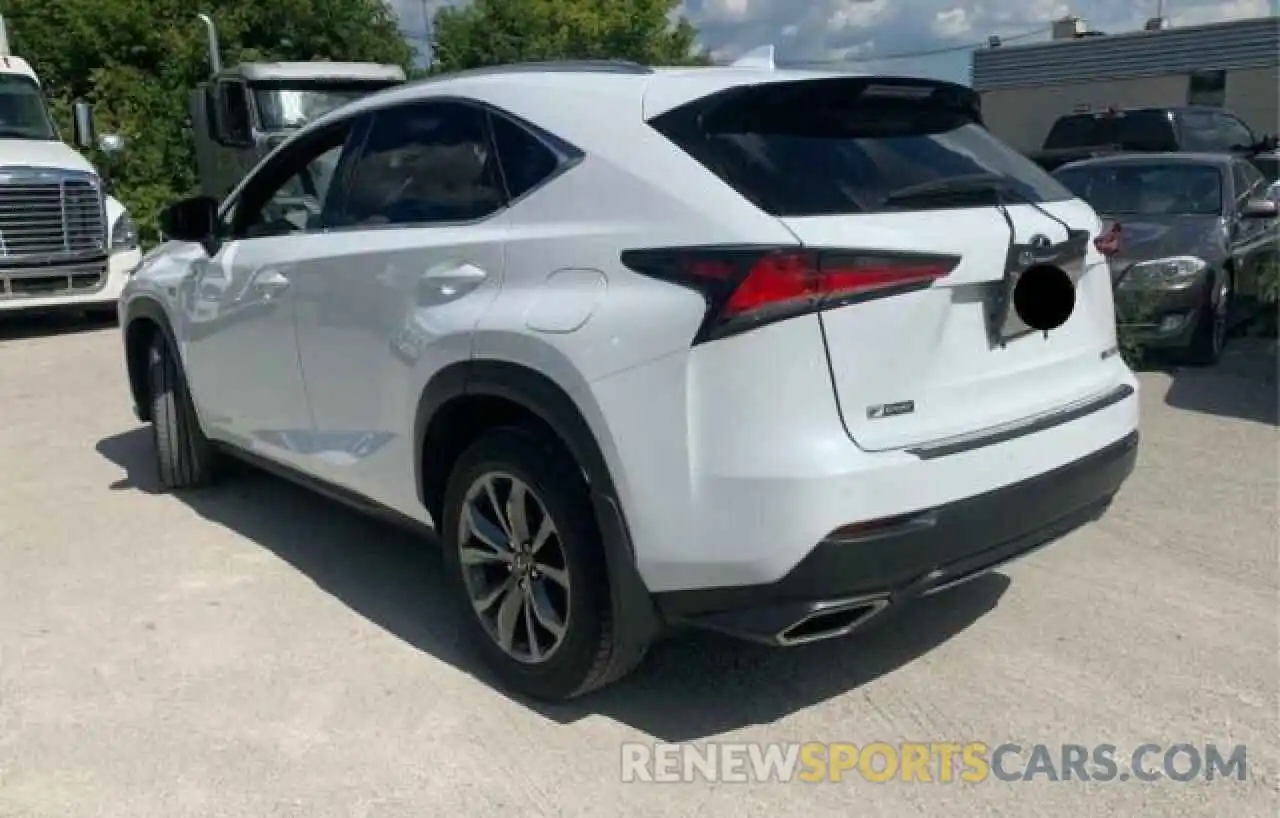 3 Photograph of a damaged car JTJSARDZ9L5001591 LEXUS NX 2020