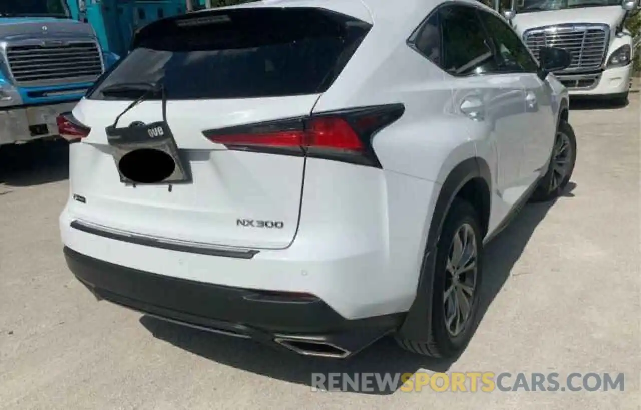 4 Photograph of a damaged car JTJSARDZ9L5001591 LEXUS NX 2020