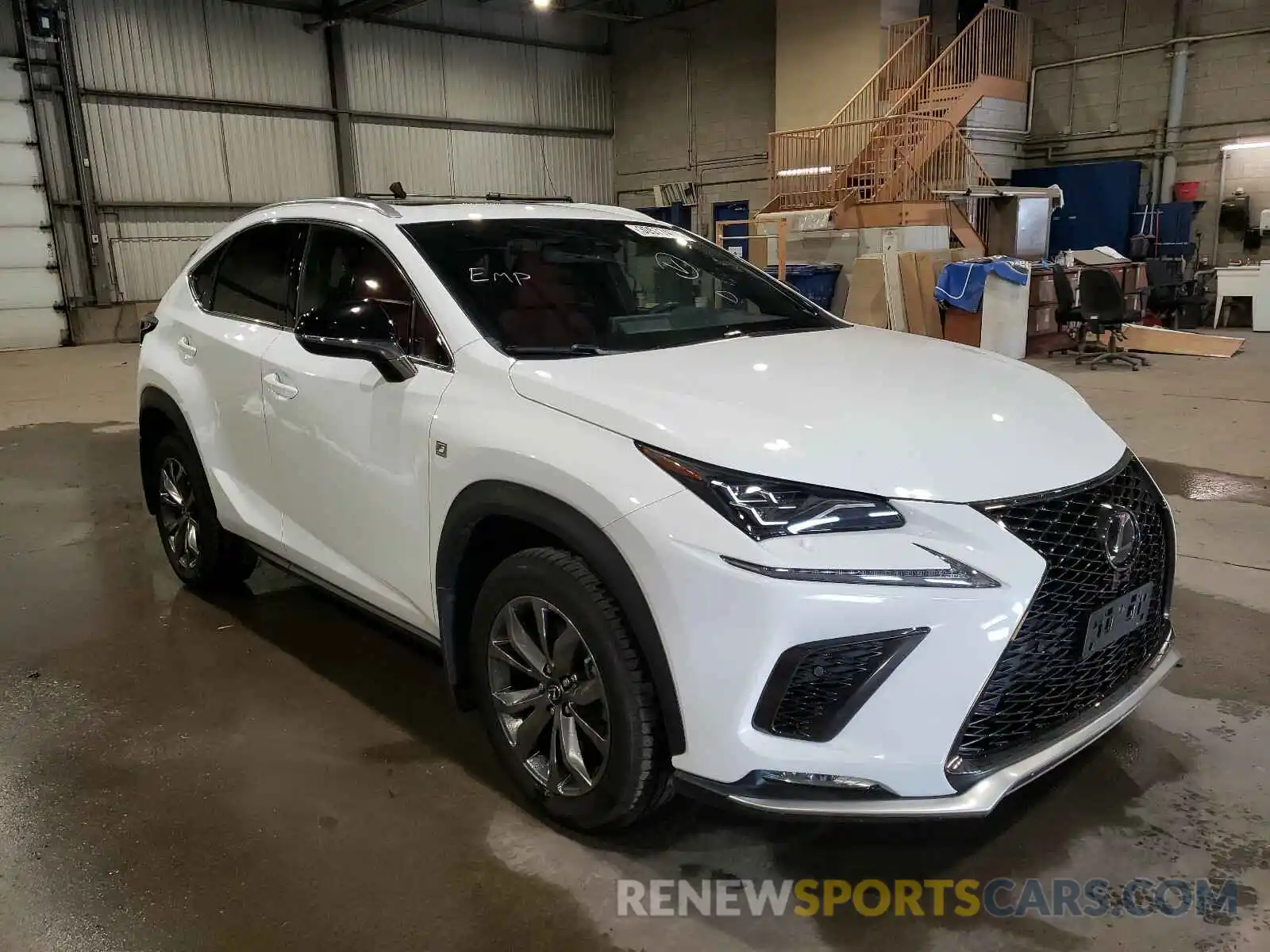 1 Photograph of a damaged car JTJSARDZ9L5002594 LEXUS NX 2020