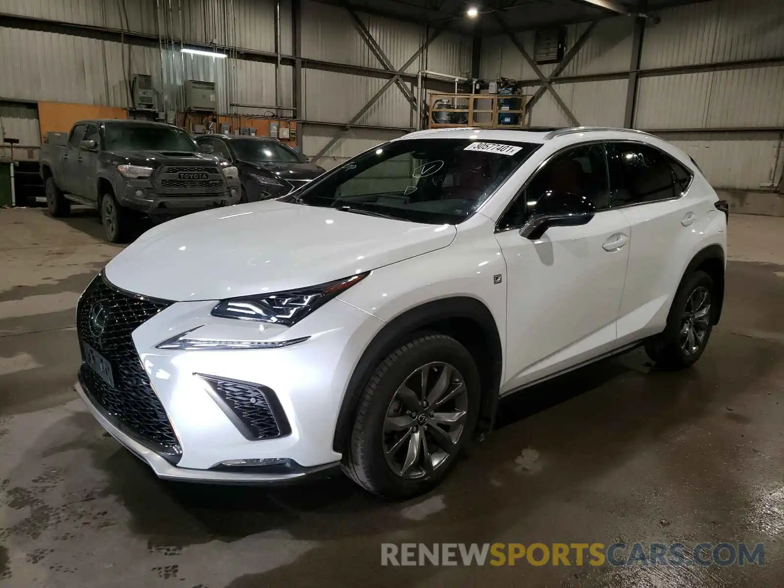 2 Фотография поврежденного автомобиля JTJSARDZ9L5002594 LEXUS NX 2020