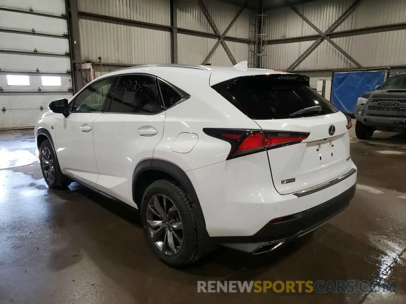 3 Фотография поврежденного автомобиля JTJSARDZ9L5002594 LEXUS NX 2020