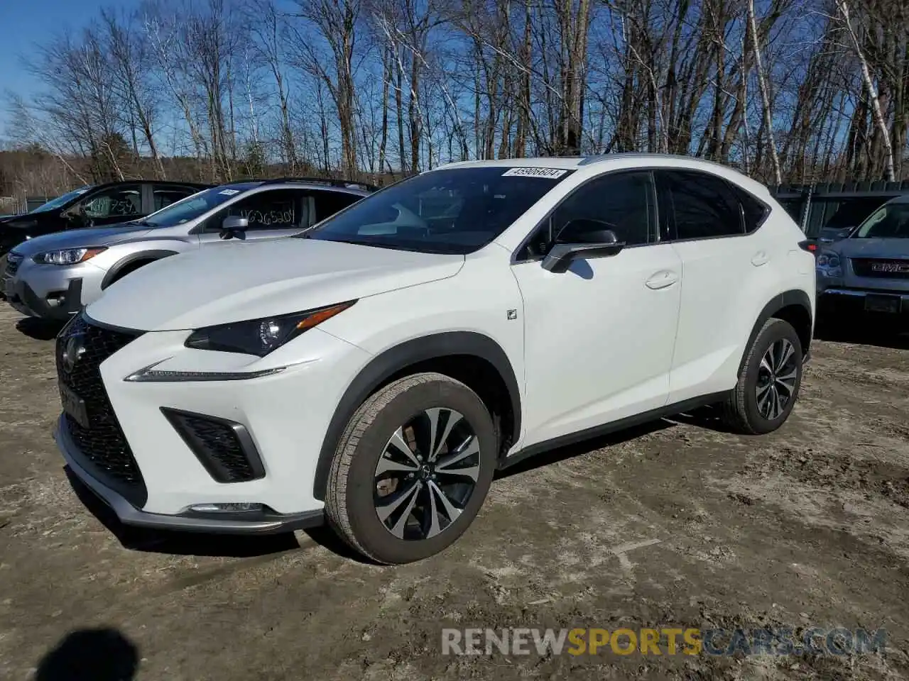 1 Photograph of a damaged car JTJSARDZ9L5004040 LEXUS NX 2020