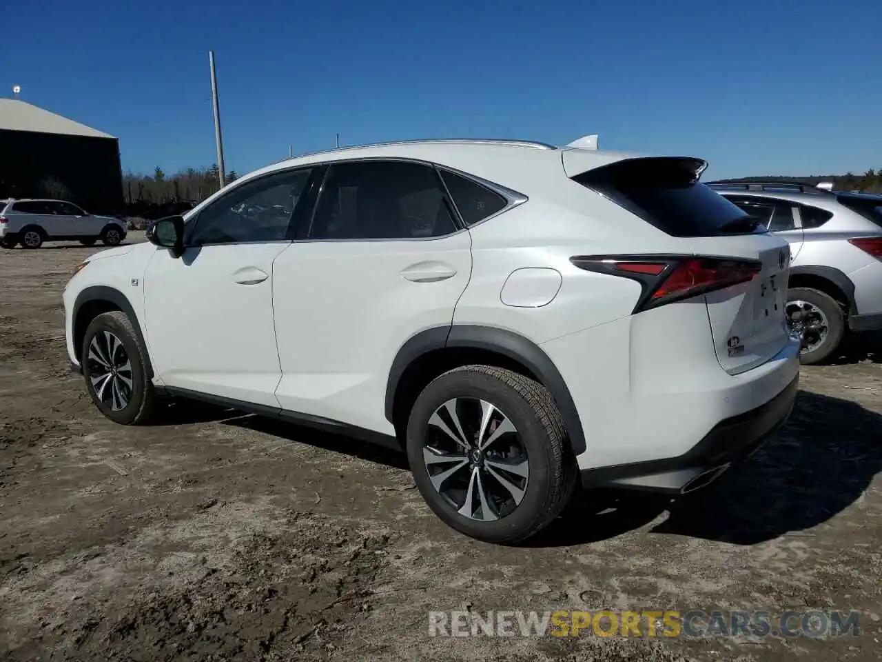 2 Фотография поврежденного автомобиля JTJSARDZ9L5004040 LEXUS NX 2020