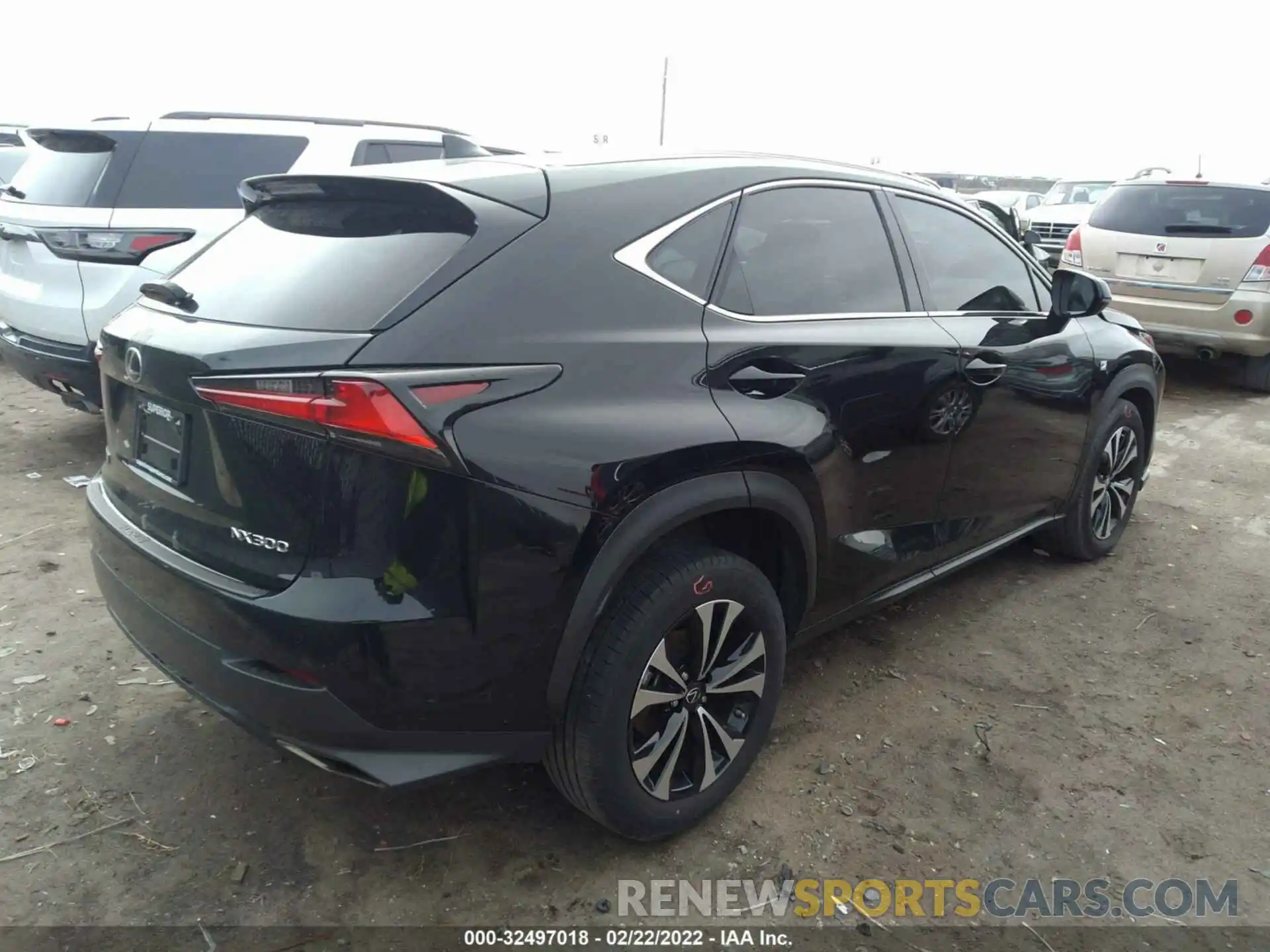 4 Фотография поврежденного автомобиля JTJSARDZ9L5004832 LEXUS NX 2020