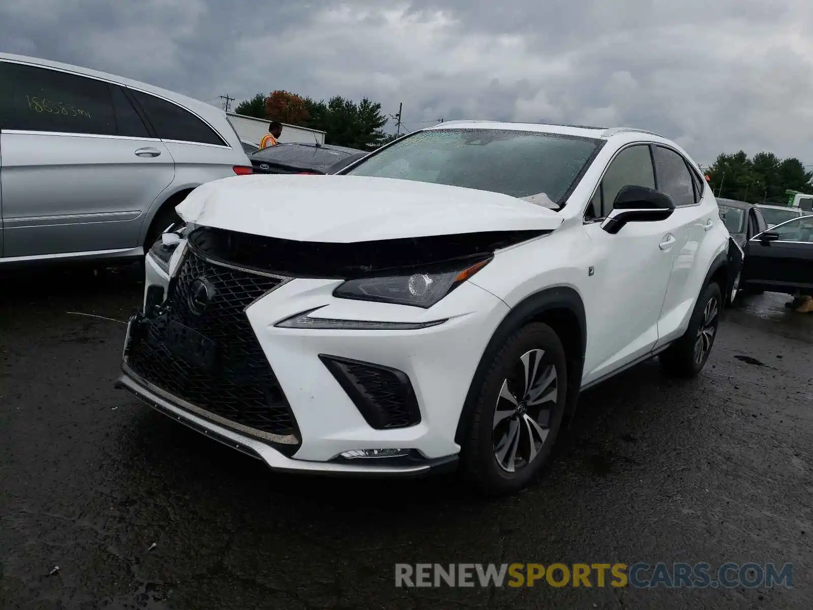 2 Photograph of a damaged car JTJSARDZ9L5011814 LEXUS NX 2020