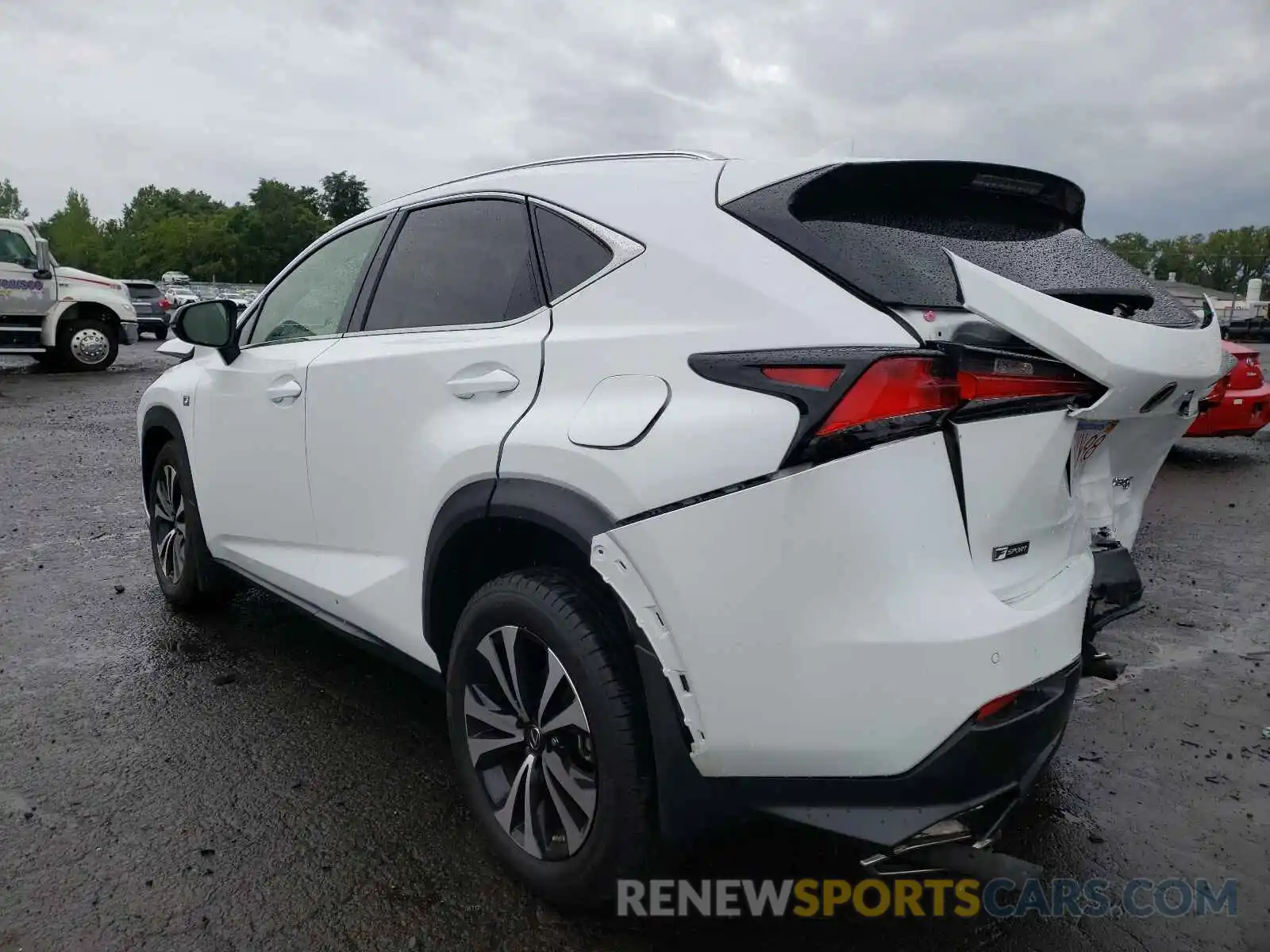 3 Photograph of a damaged car JTJSARDZ9L5011814 LEXUS NX 2020