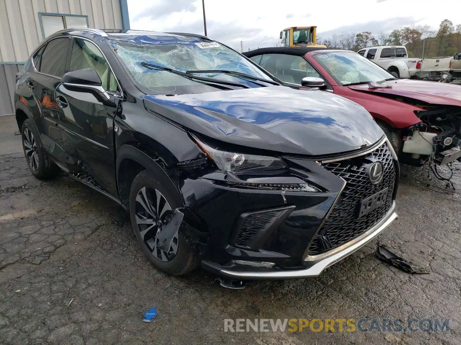 1 Photograph of a damaged car JTJSARDZXL2219850 LEXUS NX 2020