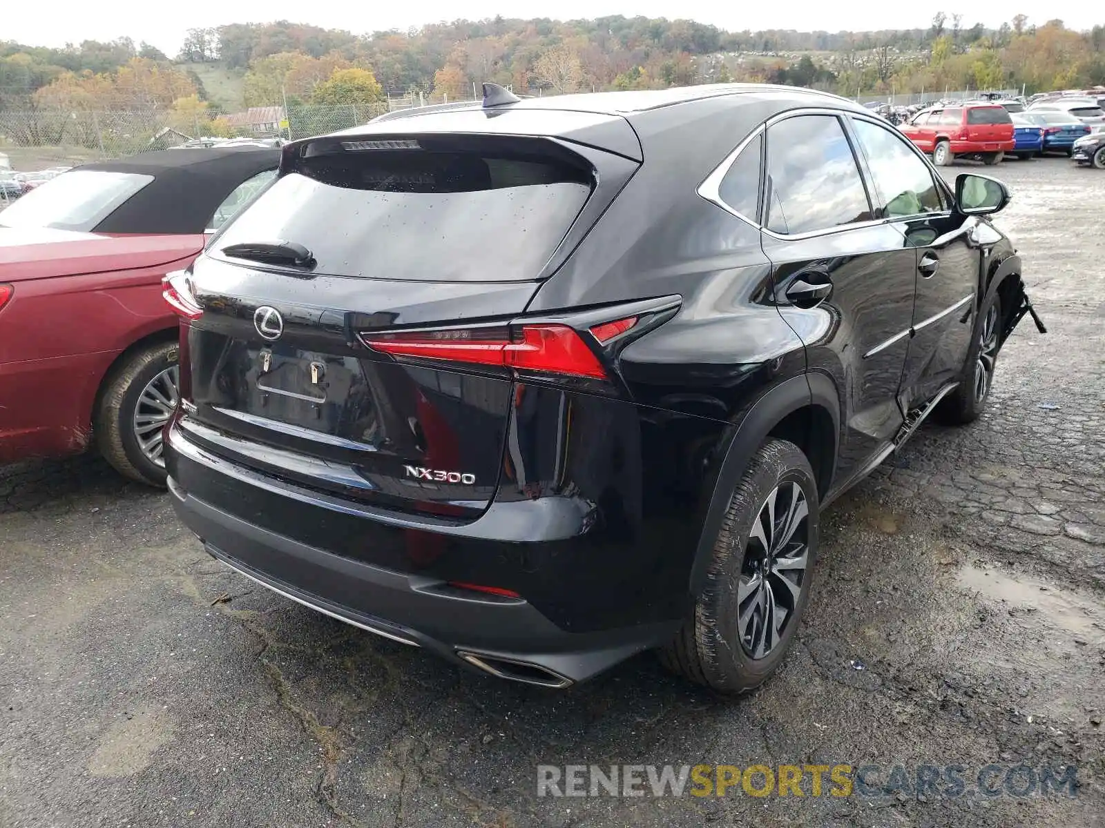 4 Фотография поврежденного автомобиля JTJSARDZXL2219850 LEXUS NX 2020