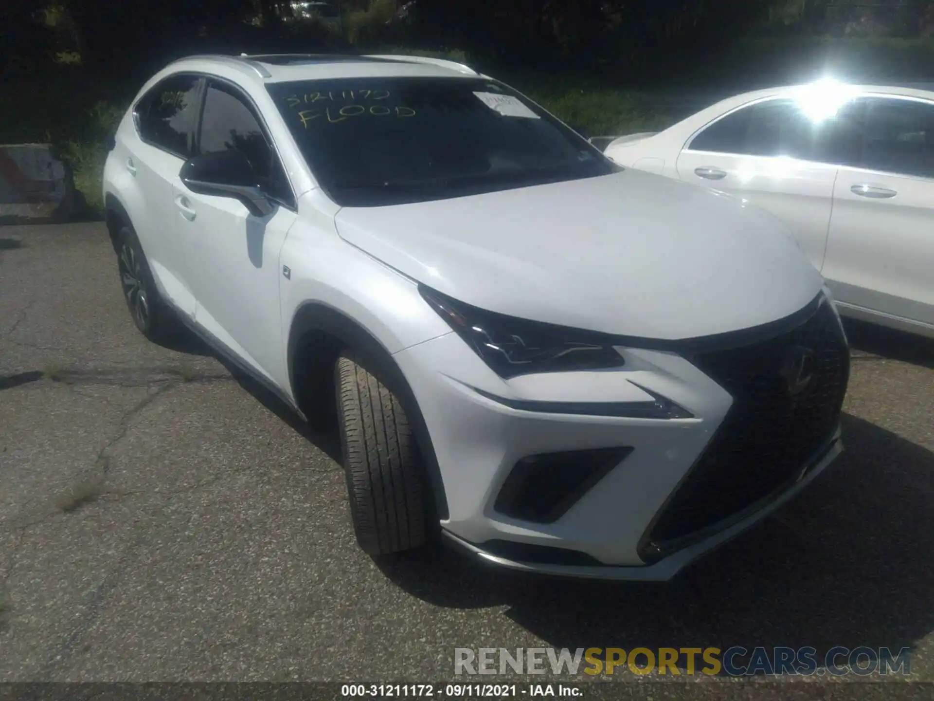 1 Photograph of a damaged car JTJSARDZXL2233795 LEXUS NX 2020