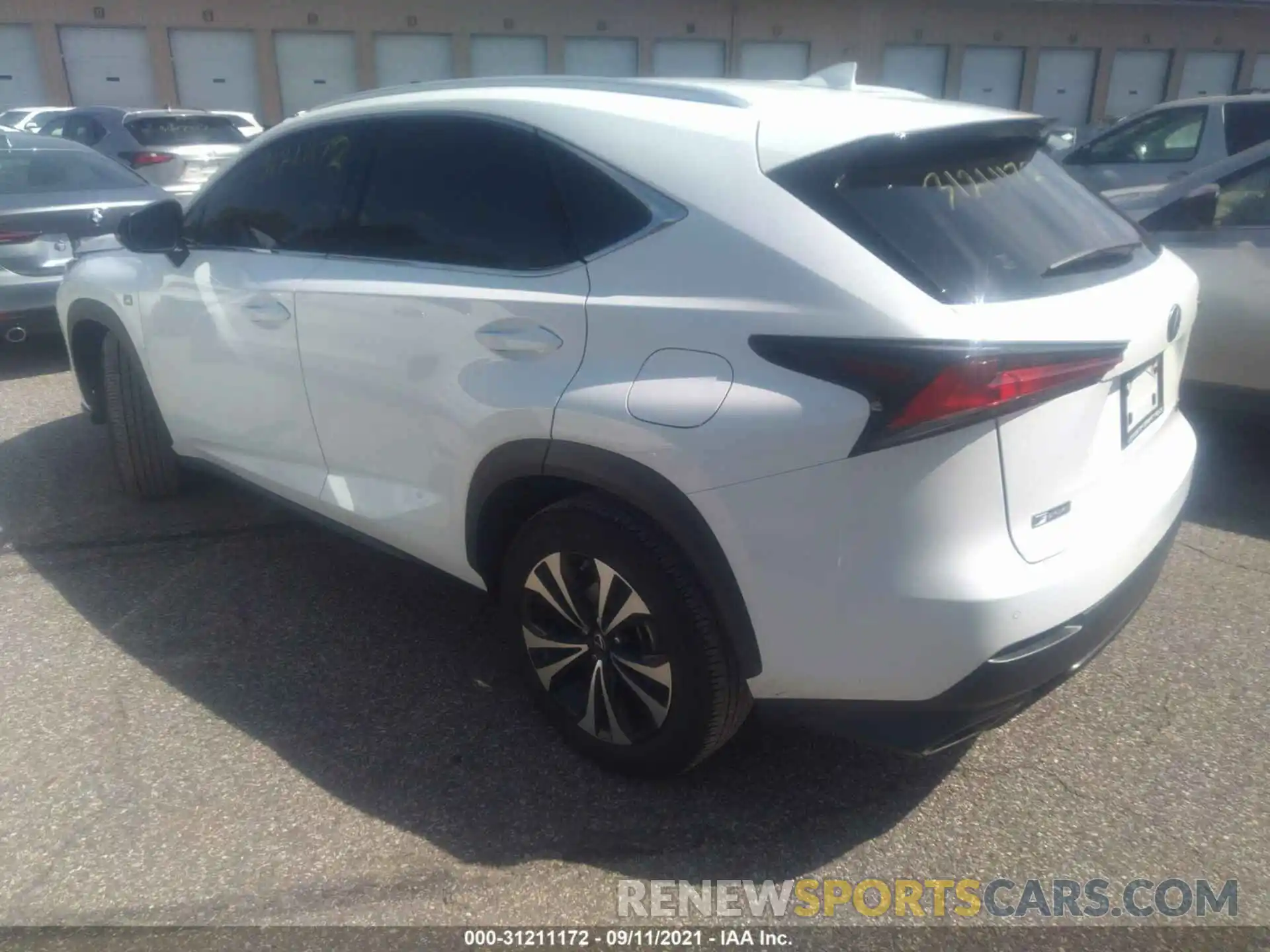 3 Фотография поврежденного автомобиля JTJSARDZXL2233795 LEXUS NX 2020