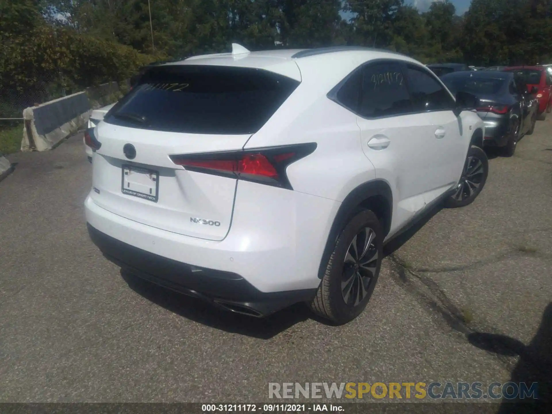 4 Photograph of a damaged car JTJSARDZXL2233795 LEXUS NX 2020