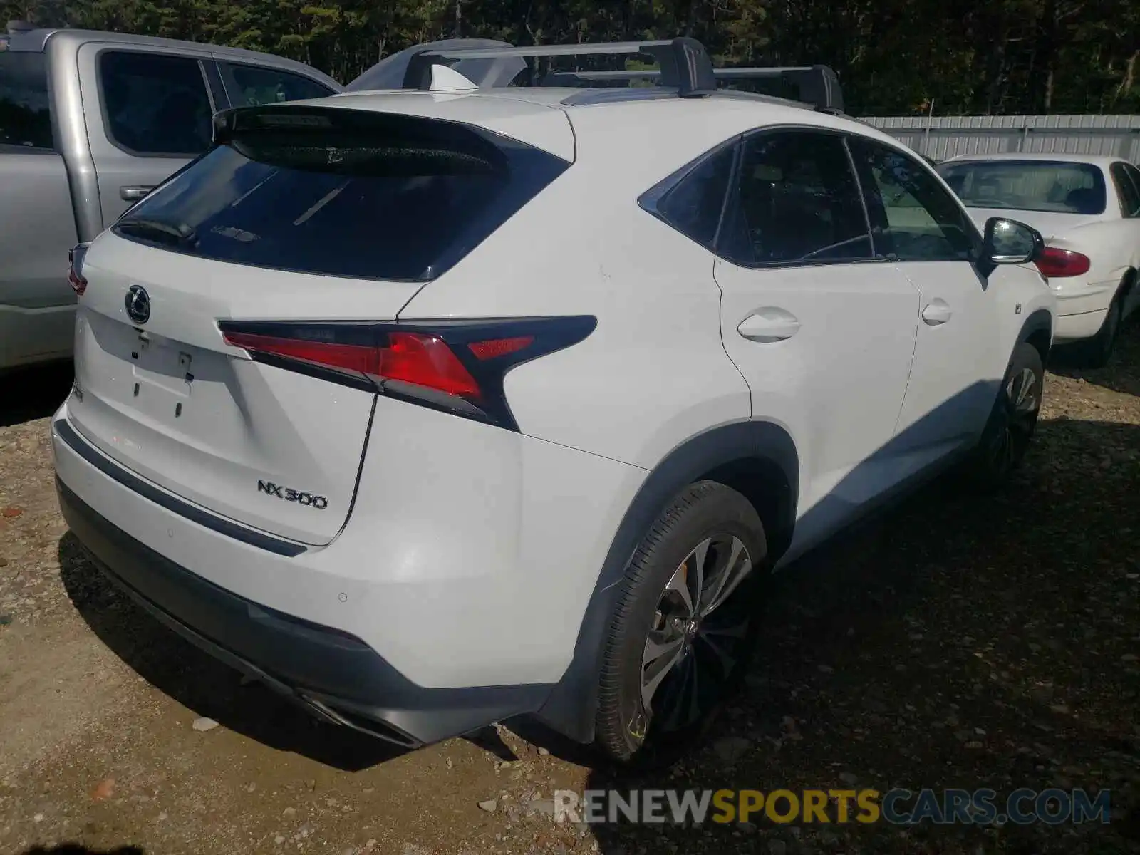 4 Photograph of a damaged car JTJSARDZXL5012955 LEXUS NX 2020