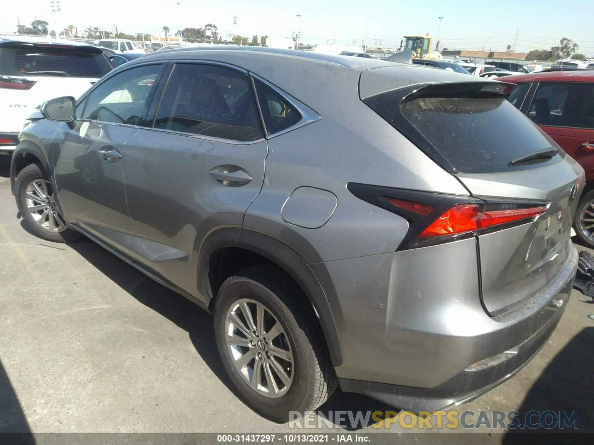 3 Photograph of a damaged car JTJDARBZ0M2187973 LEXUS NX 2021