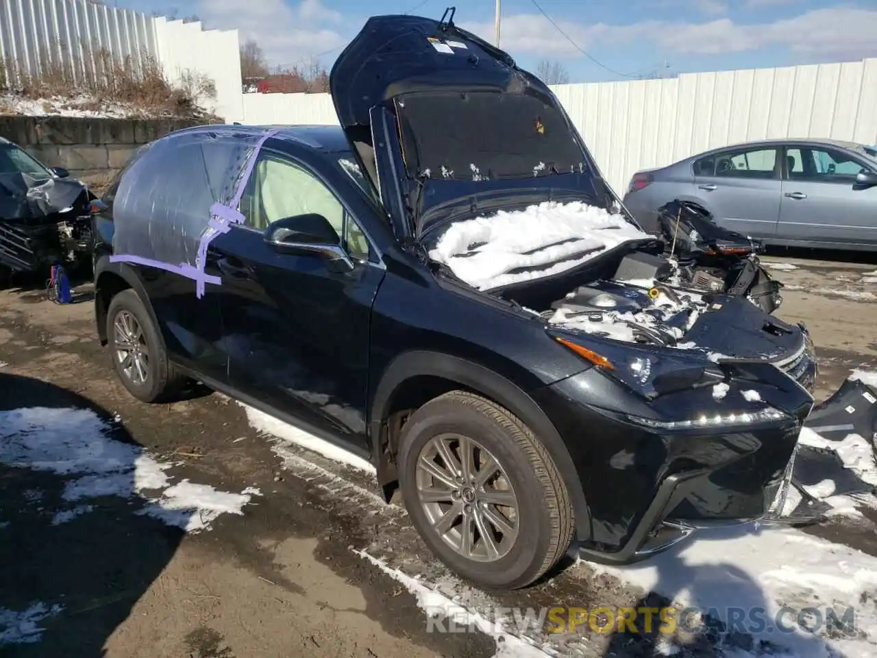 1 Фотография поврежденного автомобиля JTJDARBZ0M2192431 LEXUS NX 2021