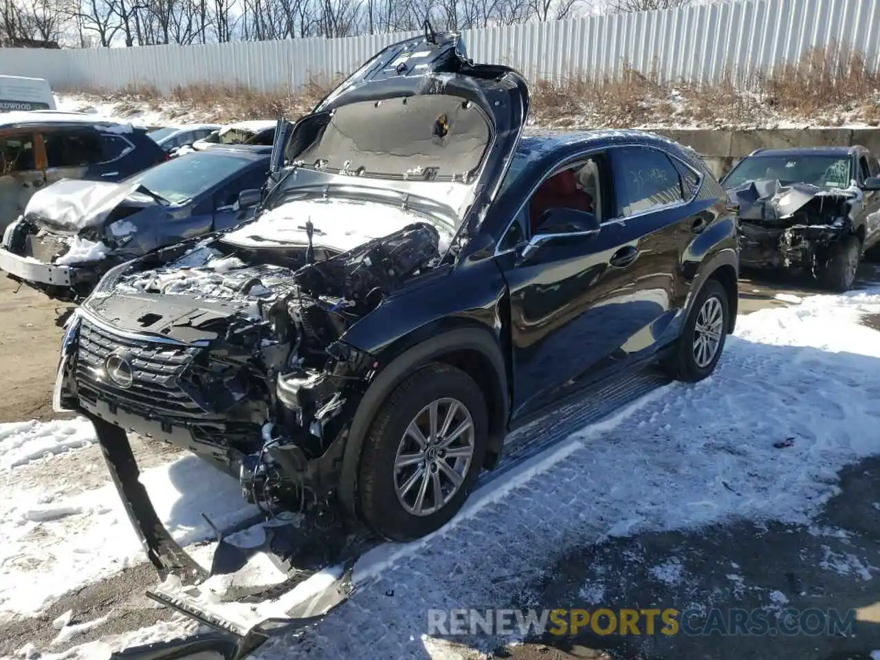 2 Photograph of a damaged car JTJDARBZ0M2192431 LEXUS NX 2021