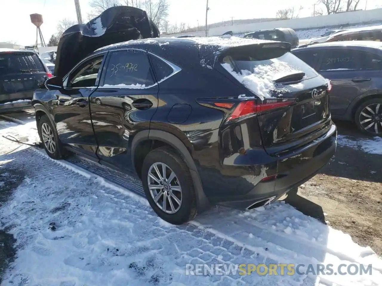 3 Photograph of a damaged car JTJDARBZ0M2192431 LEXUS NX 2021