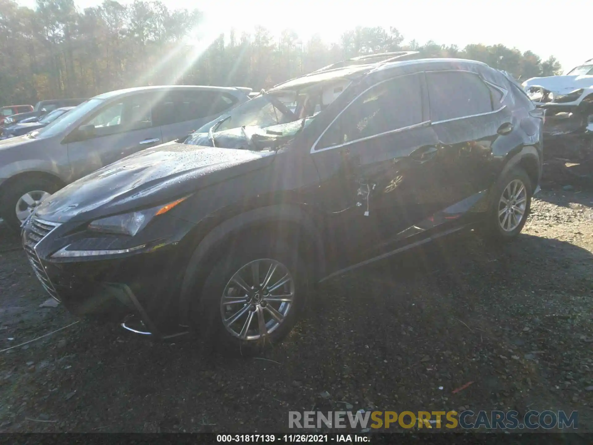 2 Photograph of a damaged car JTJDARBZ0M2197029 LEXUS NX 2021