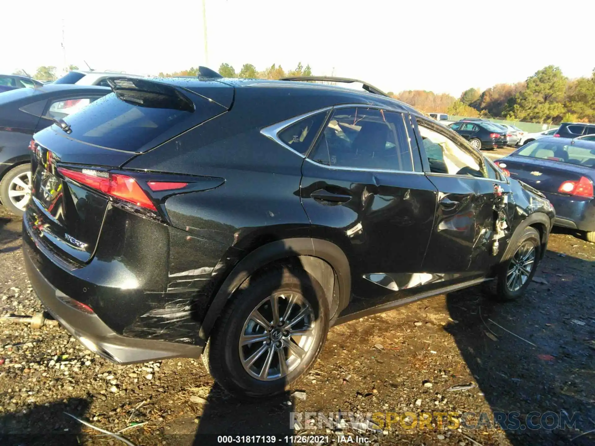 4 Фотография поврежденного автомобиля JTJDARBZ0M2197029 LEXUS NX 2021