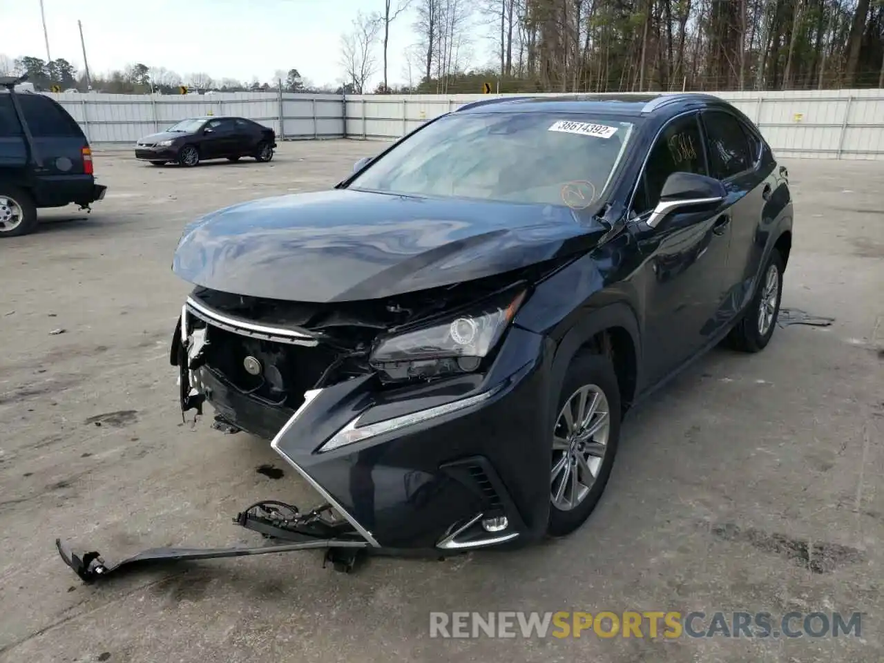 2 Photograph of a damaged car JTJDARBZ0M2197158 LEXUS NX 2021