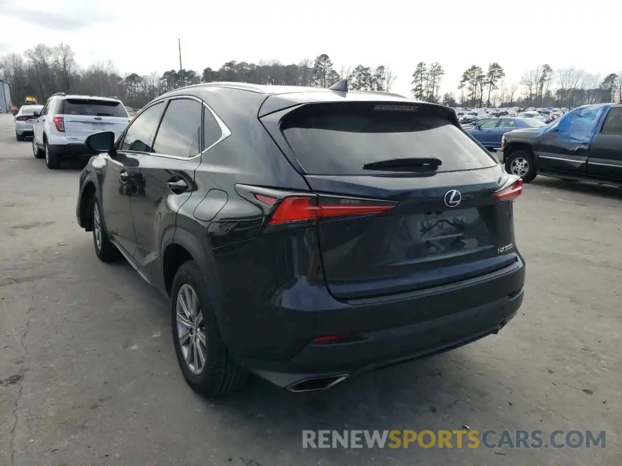 3 Photograph of a damaged car JTJDARBZ0M2197158 LEXUS NX 2021