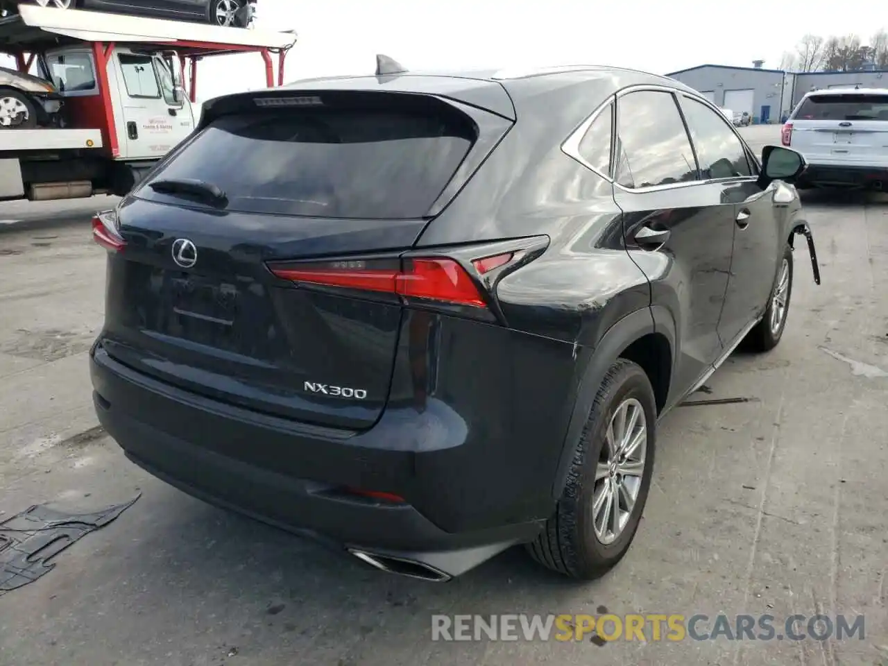 4 Фотография поврежденного автомобиля JTJDARBZ0M2197158 LEXUS NX 2021