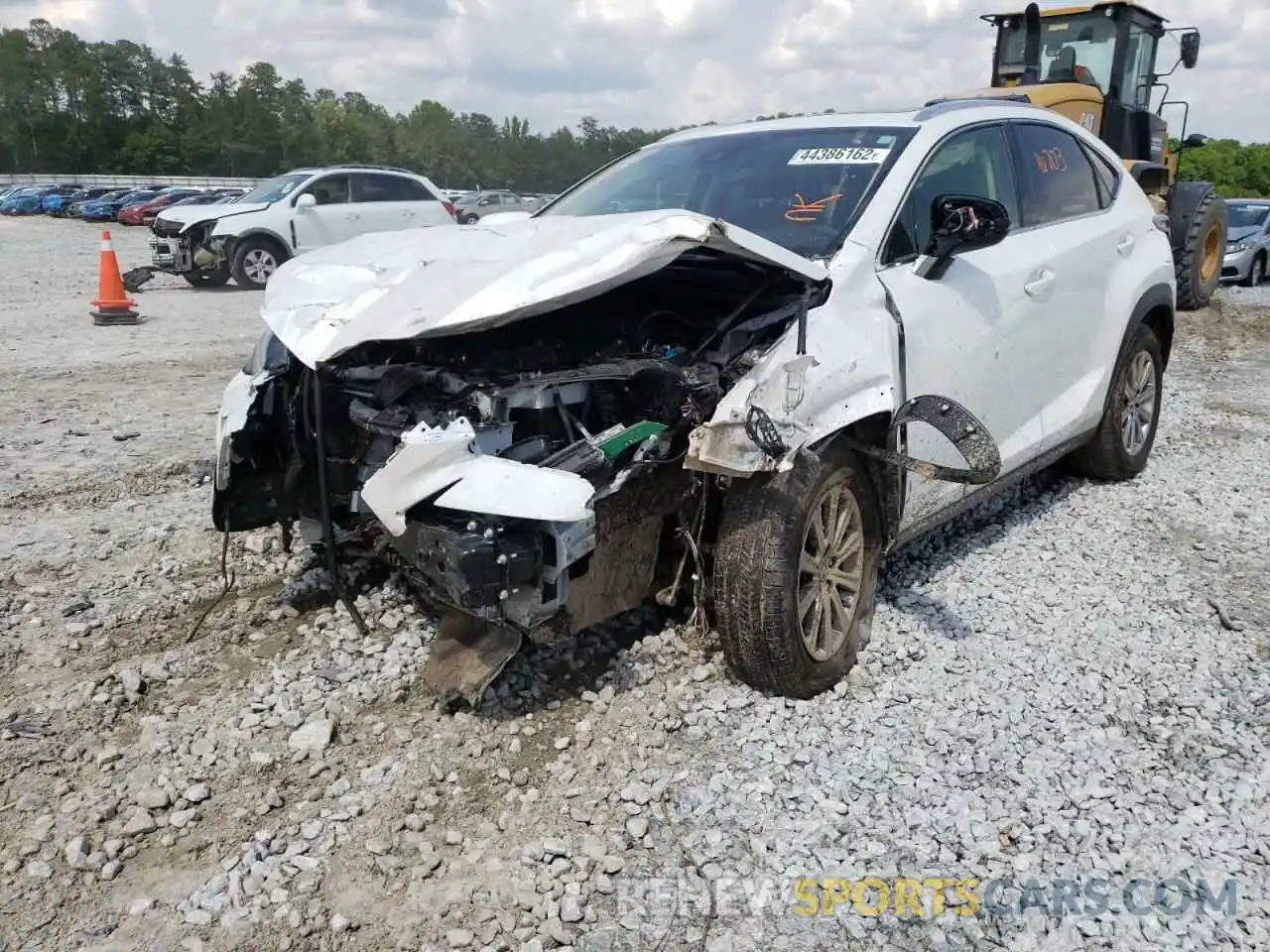 2 Photograph of a damaged car JTJDARBZ0M5032208 LEXUS NX 2021