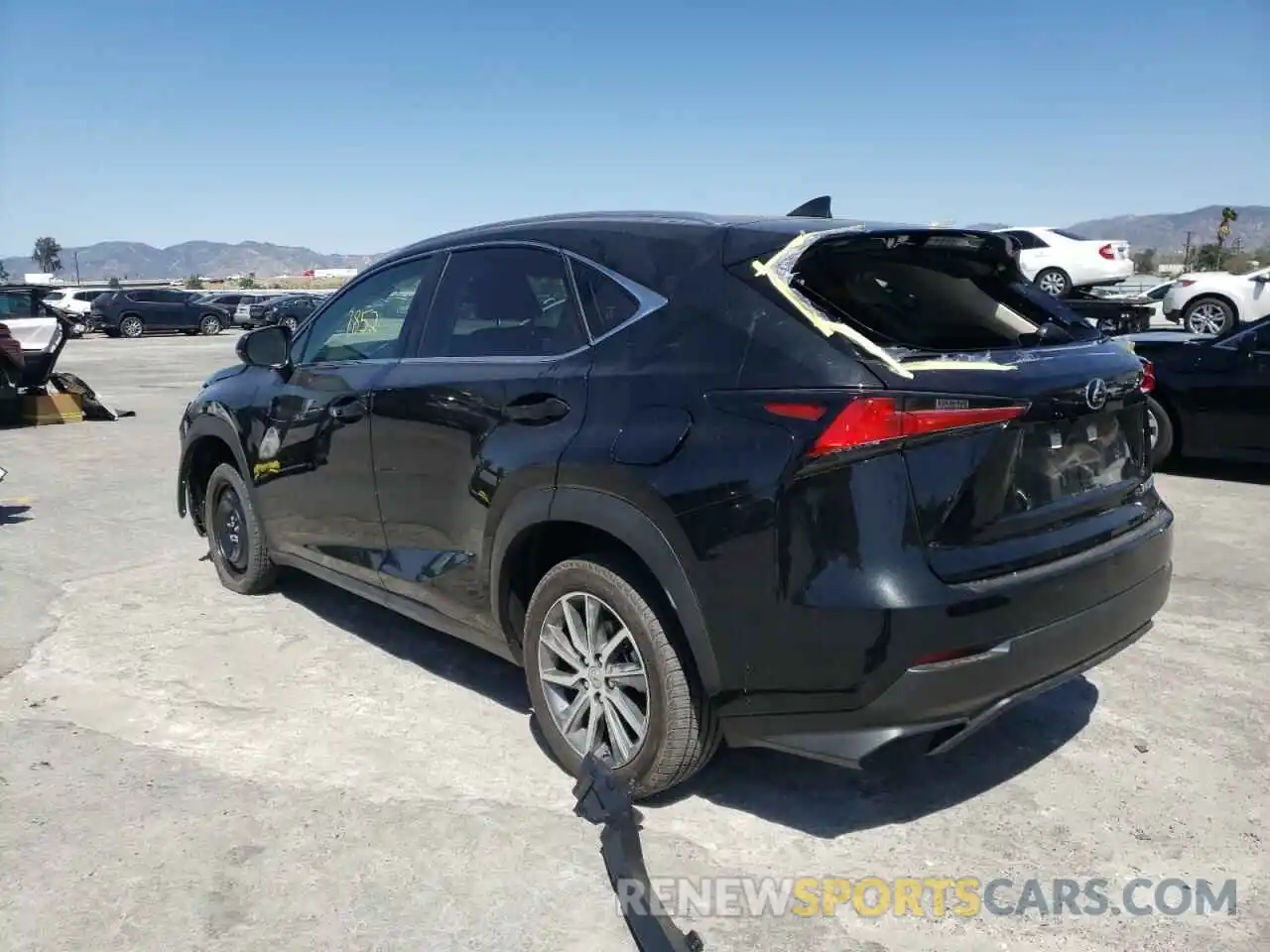 3 Фотография поврежденного автомобиля JTJDARBZ0M5035819 LEXUS NX 2021