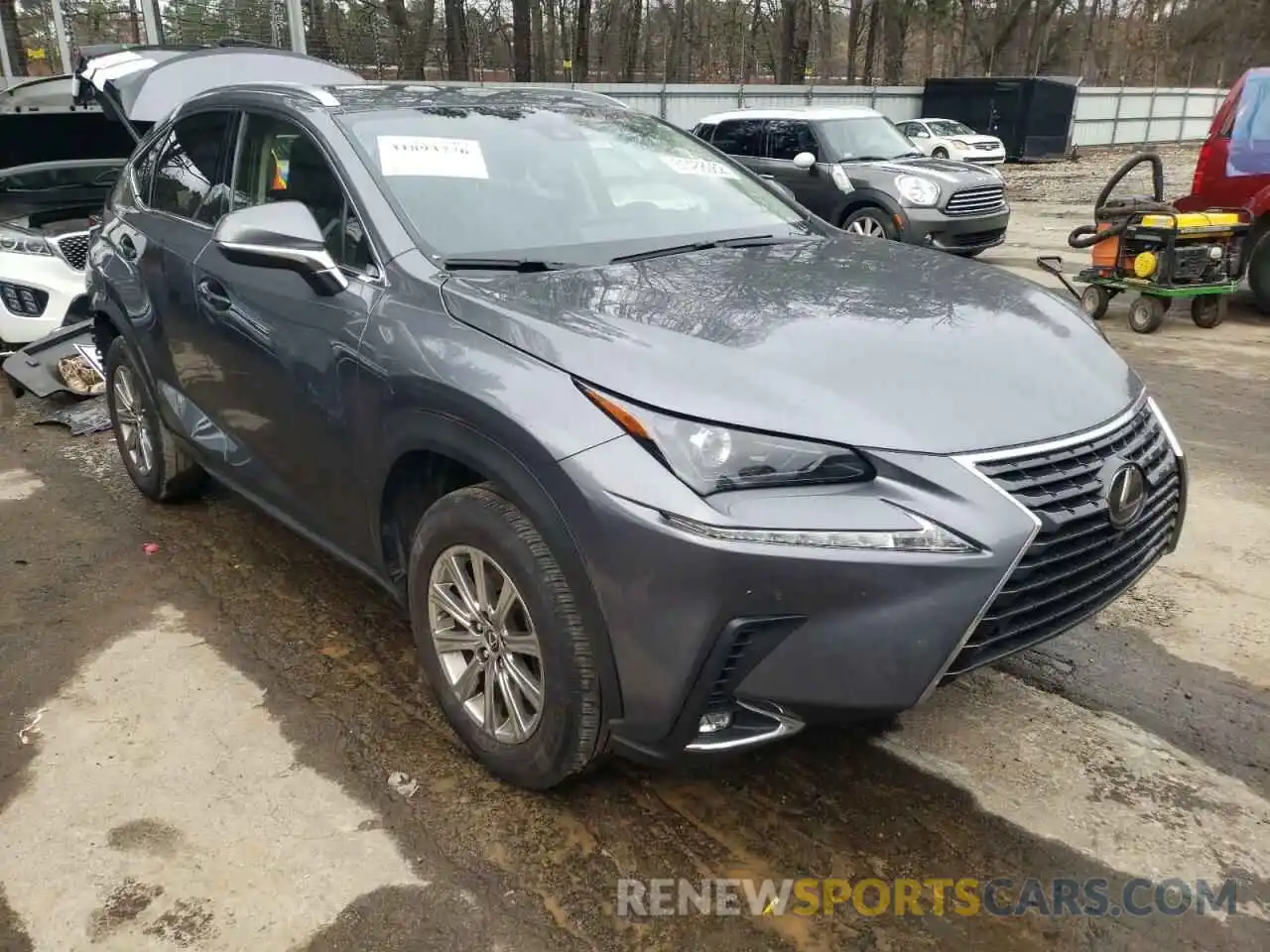 1 Фотография поврежденного автомобиля JTJDARBZ1M2179400 LEXUS NX 2021