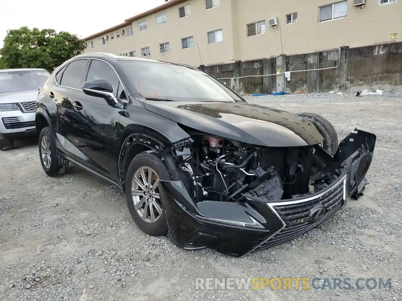 1 Photograph of a damaged car JTJDARBZ1M2184449 LEXUS NX 2021