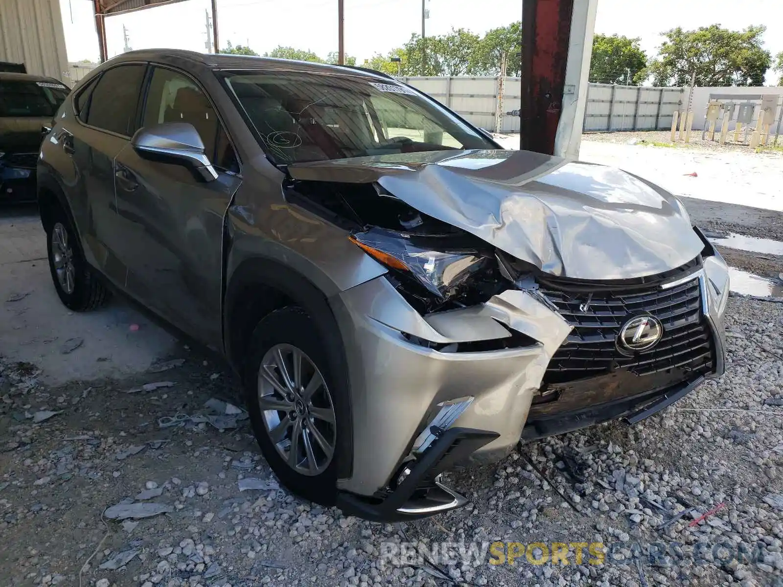 1 Photograph of a damaged car JTJDARBZ1M2187173 LEXUS NX 2021