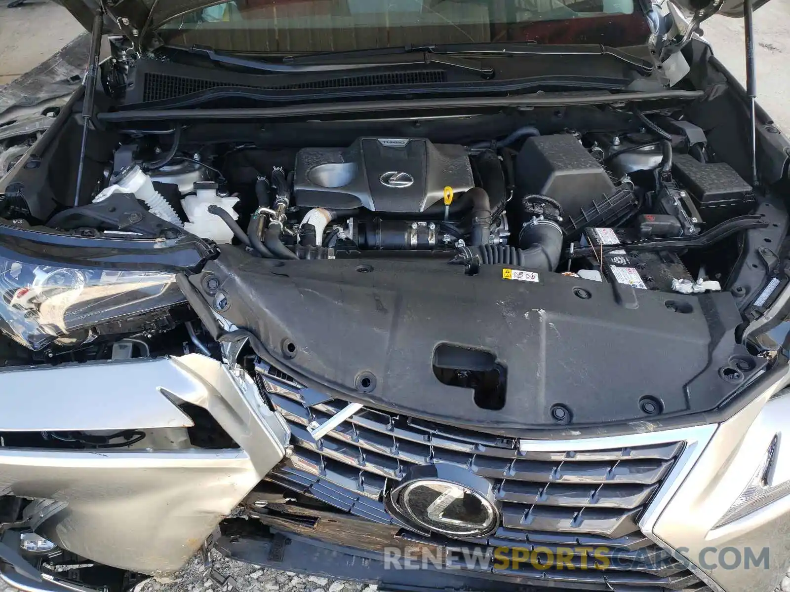 5 Photograph of a damaged car JTJDARBZ1M2187173 LEXUS NX 2021