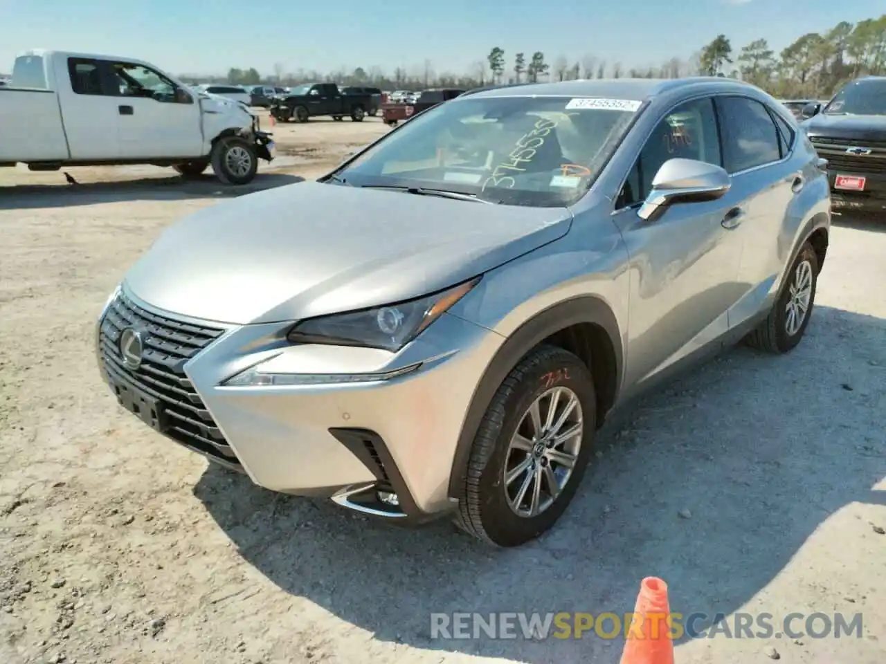 2 Фотография поврежденного автомобиля JTJDARBZ1M2189585 LEXUS NX 2021