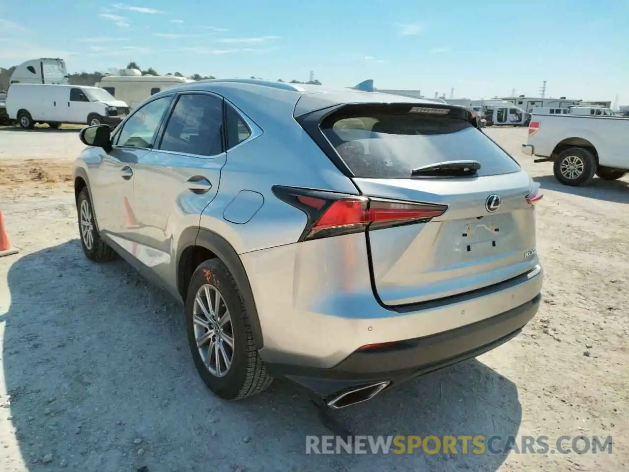 3 Photograph of a damaged car JTJDARBZ1M2189585 LEXUS NX 2021