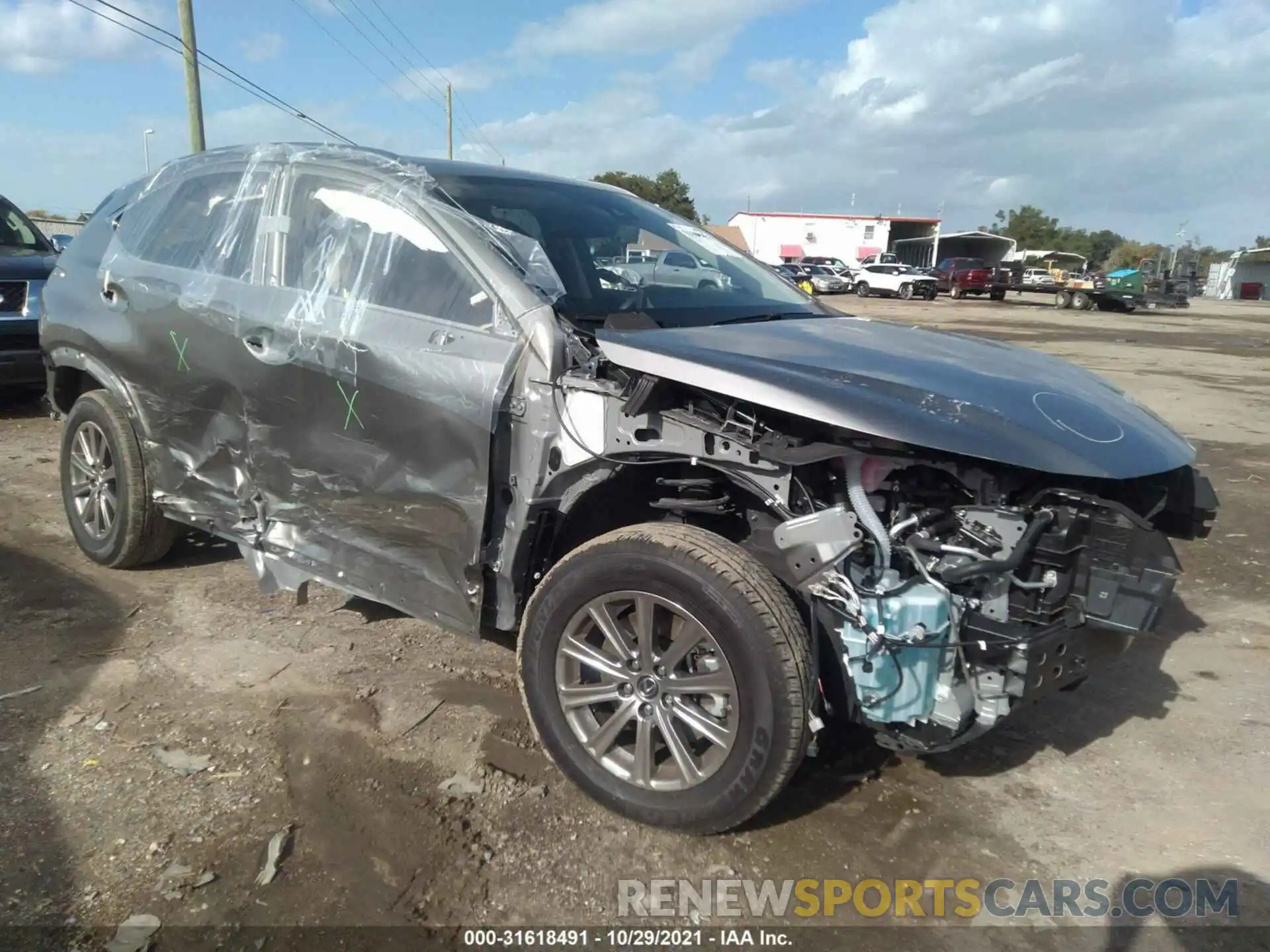 6 Photograph of a damaged car JTJDARBZ1M2191661 LEXUS NX 2021