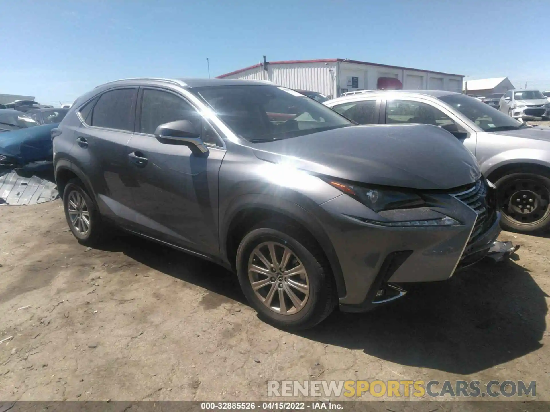 1 Фотография поврежденного автомобиля JTJDARBZ1M2196679 LEXUS NX 2021