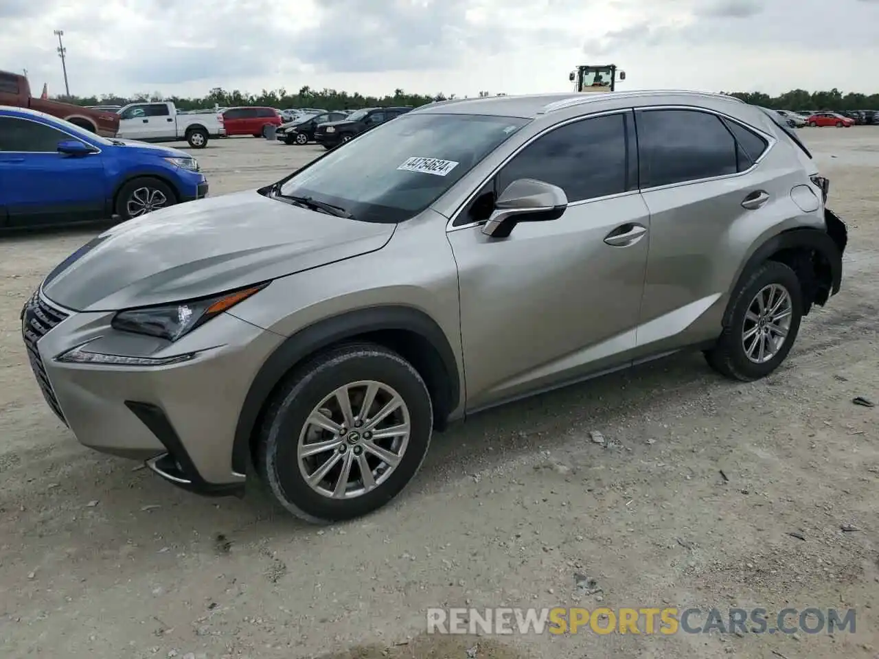 1 Фотография поврежденного автомобиля JTJDARBZ1M2196987 LEXUS NX 2021