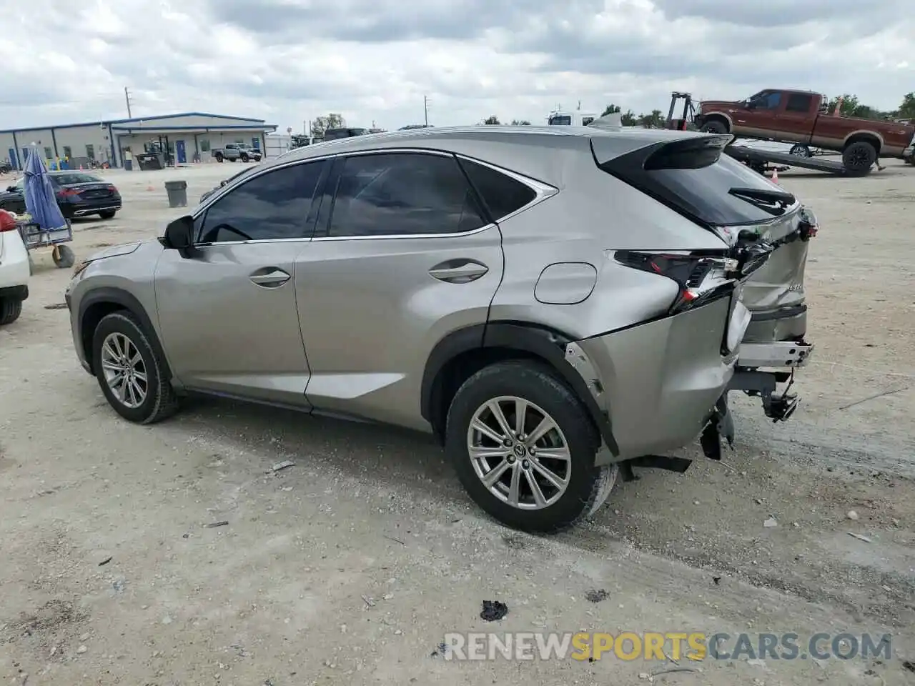 2 Photograph of a damaged car JTJDARBZ1M2196987 LEXUS NX 2021