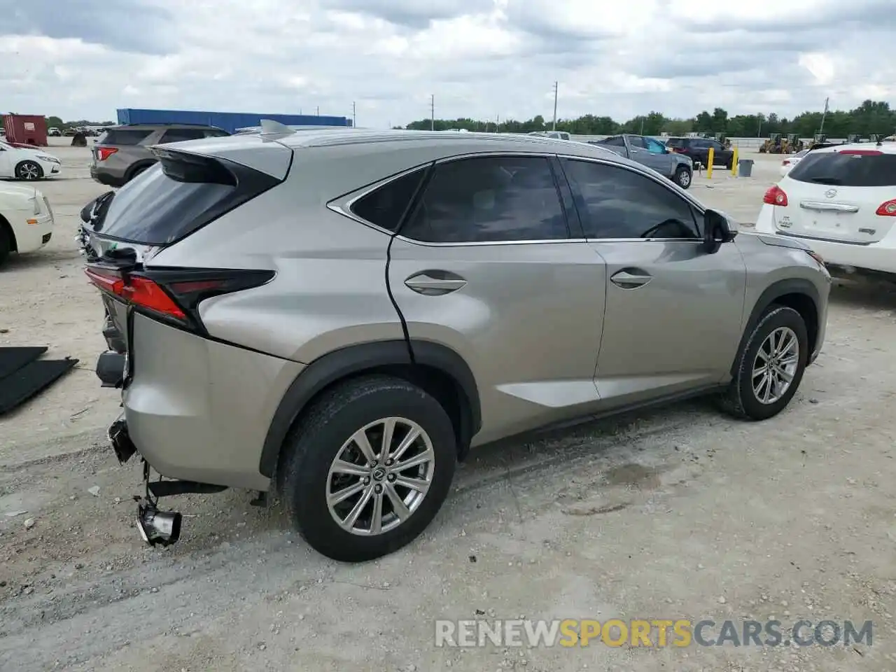 3 Фотография поврежденного автомобиля JTJDARBZ1M2196987 LEXUS NX 2021