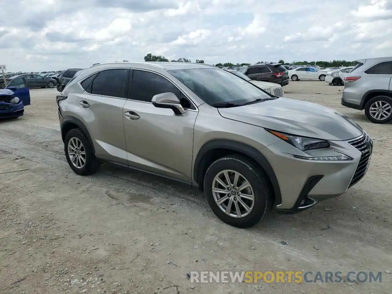 4 Фотография поврежденного автомобиля JTJDARBZ1M2196987 LEXUS NX 2021