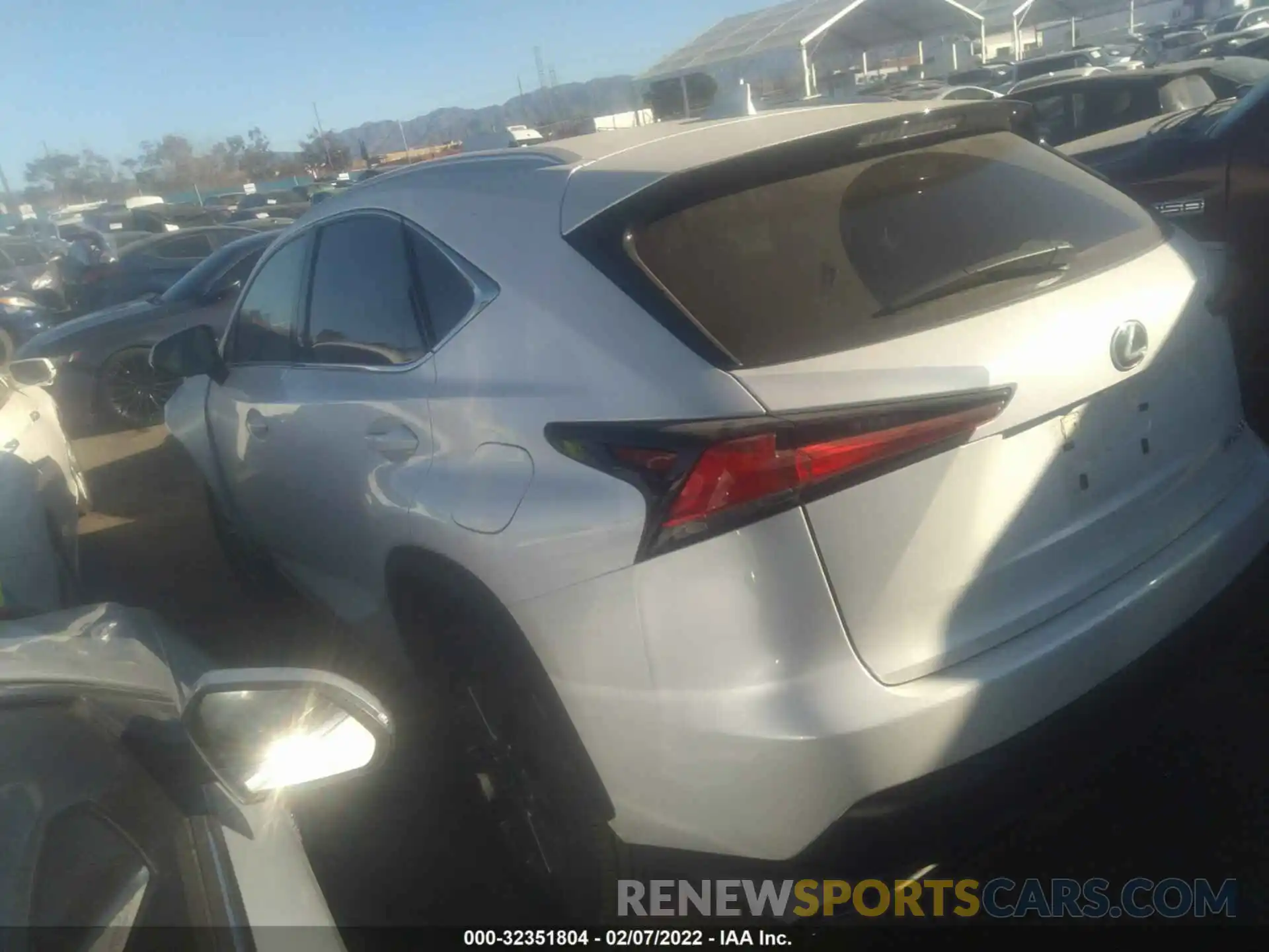 3 Photograph of a damaged car JTJDARBZ1M5025428 LEXUS NX 2021