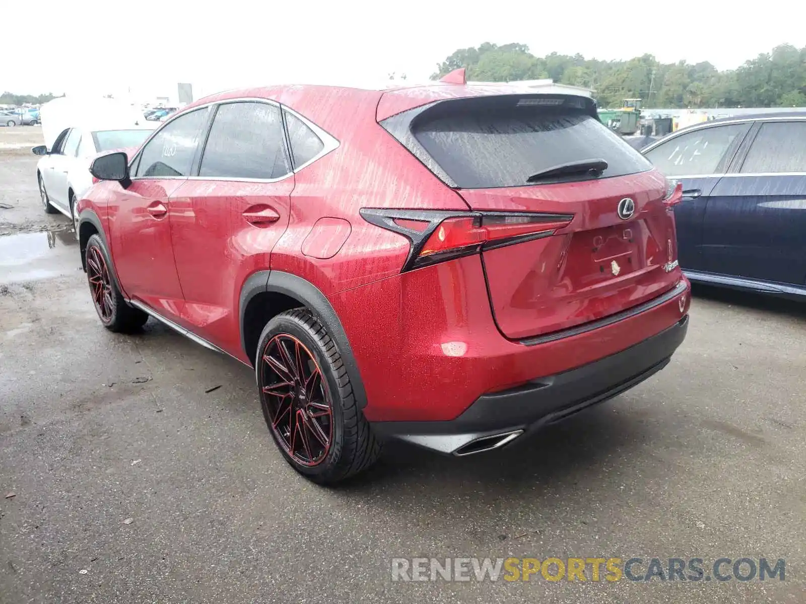 3 Фотография поврежденного автомобиля JTJDARBZ1M5029527 LEXUS NX 2021